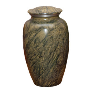 Jade mist cremation urn