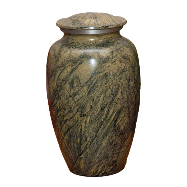 Jade mist cremation urn