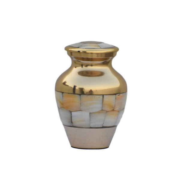 Mother of Pearl keepsake cremation urn